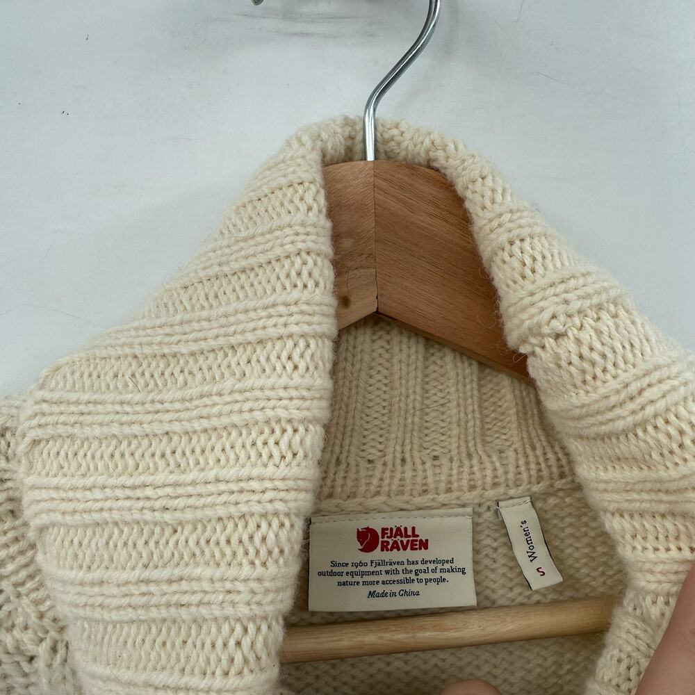 fjall raven ovikcable knit roller neck sweater - Picture 4 of 11